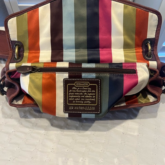 Coach 65th Anniversary Mahogany Red Vachetta Leather Limited Edition with Wallet - Picture 12 of 15